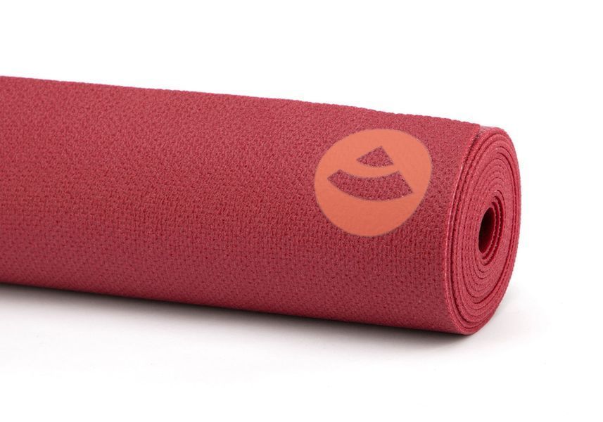 Yoga Mat Bodhi Rishikesh Travel burgundy 183x60x0.2 cm