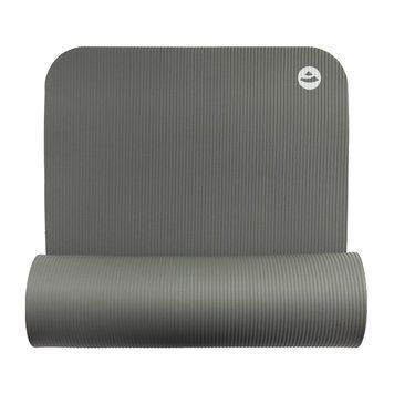 Килимок для фітнесу та пілатесу Bodhi XL 190x80x1.5 см сірий GM80GR фото