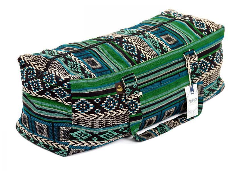 Сумка для йоги Yoga Kit Bag Ethno Bodhi 63x20x23 см різнокольорова 545SG фото