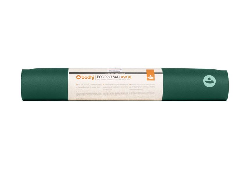 Коврик для йоги Bodhi Ecopro XW XL темно-зеленый 200x66x0.4 см XWL4JG фото