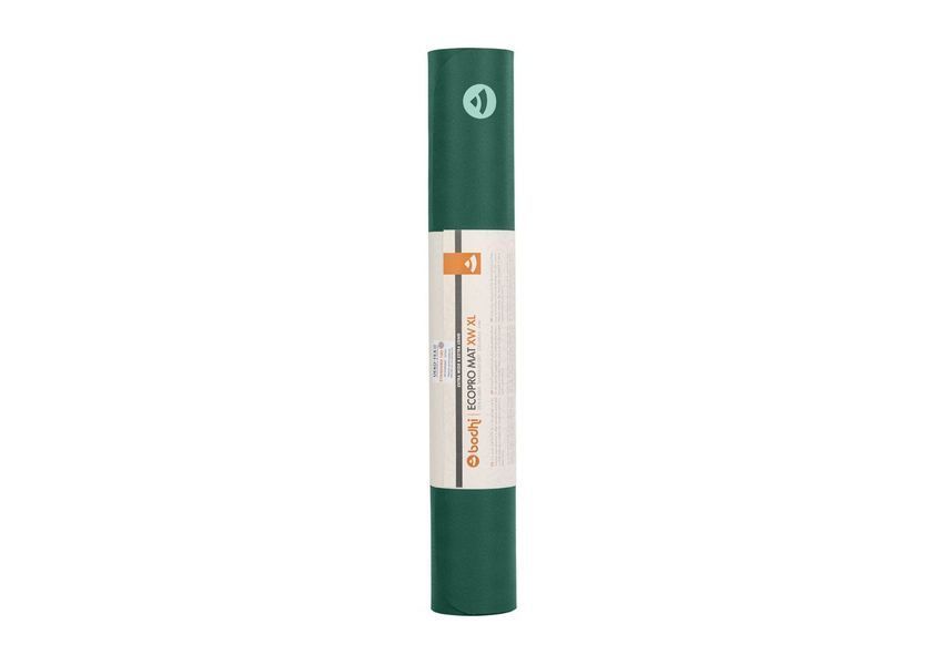 Коврик для йоги Bodhi Ecopro XW XL темно-зеленый 200x66x0.4 см XWL4JG фото