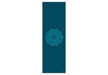 Килимок для йоги Bodhi Leela Mandala петроль &mdash; бірюзова мандала 183x60x0.45 см 896mp фото