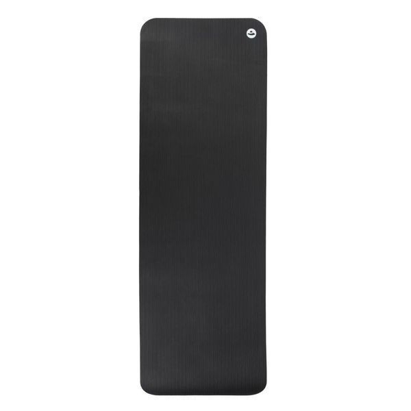 Килимок для фітнесу та пілатесу Bodhi 185x60x1.5 см чорний GM60SW фото