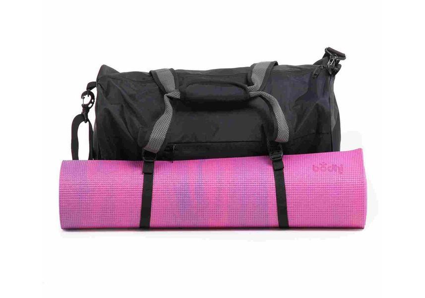 Сумка для йоги Yoga & Sports Bag Bodhi 52x25x30 см черный/серый 913bo фото