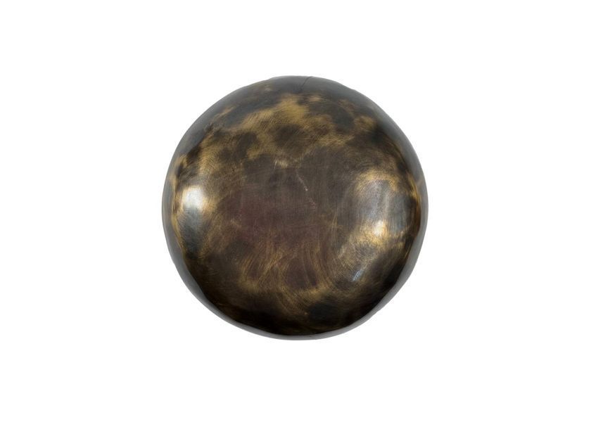 Поющая чаша толстостенная Tiger Eye с резьбой мантры Ом Мани Падме Хум и символа Удачи 19 см rao400TEMGlC19thr фото