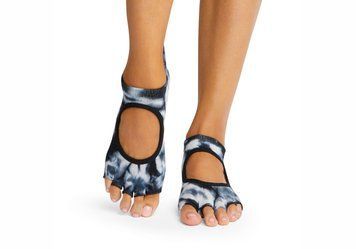 Носки для йоги ToeSox Half Toe Bellarina Grip Coconut Tie Dye M (39-42.5) 840271441771 фото