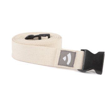 Ремінь для йоги Asana Belt XL Bodhi з кліпсовою застібкою 300&times;3.8 см екрю 912KN фото