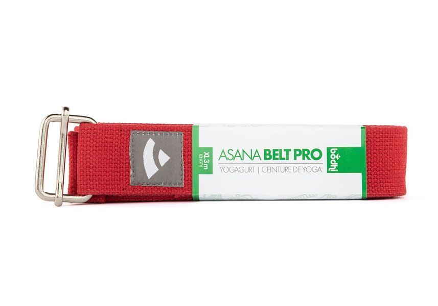 Ремінь для йоги Asana Belt Pro Bodhi червоний 300&times;3.8 см 912wr фото