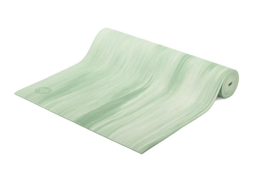 Килимок для йоги Bodhi Ganges зелена шавлія 183x60x0.6 см 940gF фото
