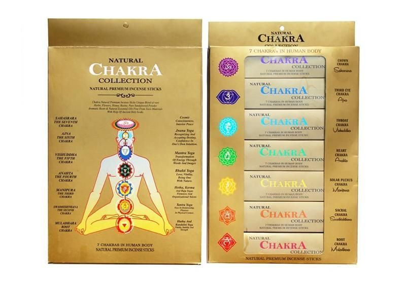 Аромапалочки Natural Chakra Collection набор 7 шт 9130405 фото
