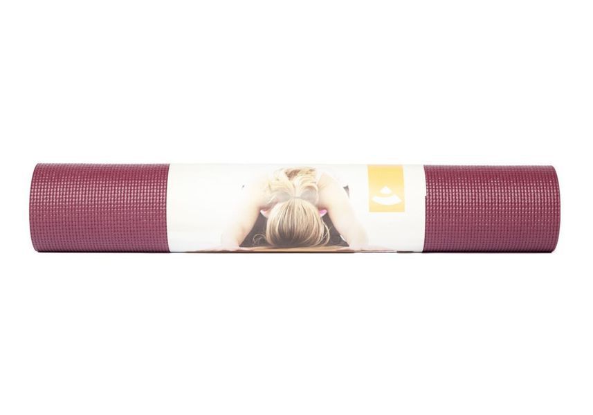 Килимок для йоги Bodhi Asana mat 183x60x0.45 см Red Plum 996RPL фото