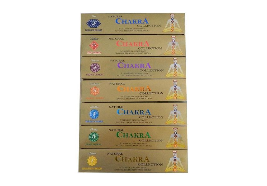 Аромапалочки Natural Chakra Collection набор 7 шт 9130405 фото