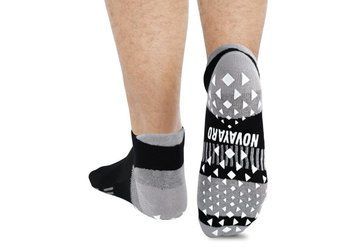Носки для йоги нескользящие Novayard унисекс (40-43) черный 230NYblkM фото