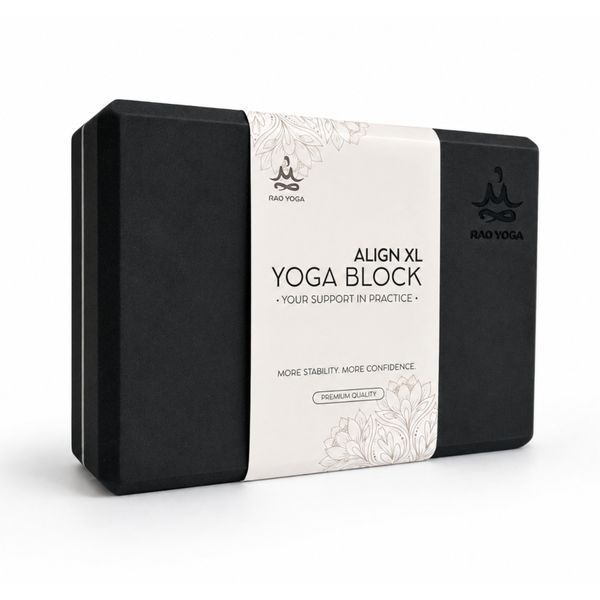 Блок для йоги ALIGN XL RAO 23&times;15&times;7.6 см чёрный