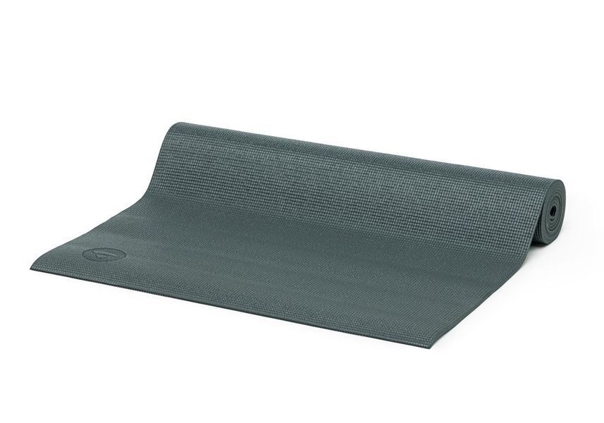 Килимок для йоги Bodhi Asana mat 183x60x0.45 см Anthracite 996ath фото