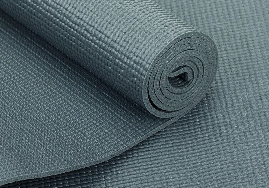 Килимок для йоги Bodhi Asana mat 183x60x0.45 см Anthracite 996ath фото
