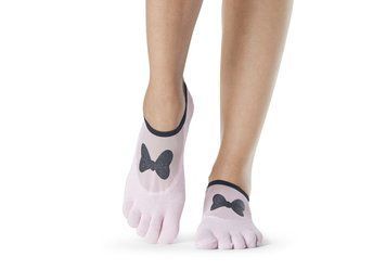 Носки для йоги ToeSox Full Toe Luna Minnie's Mesh Bow M (39-42.5) 841090158079 фото