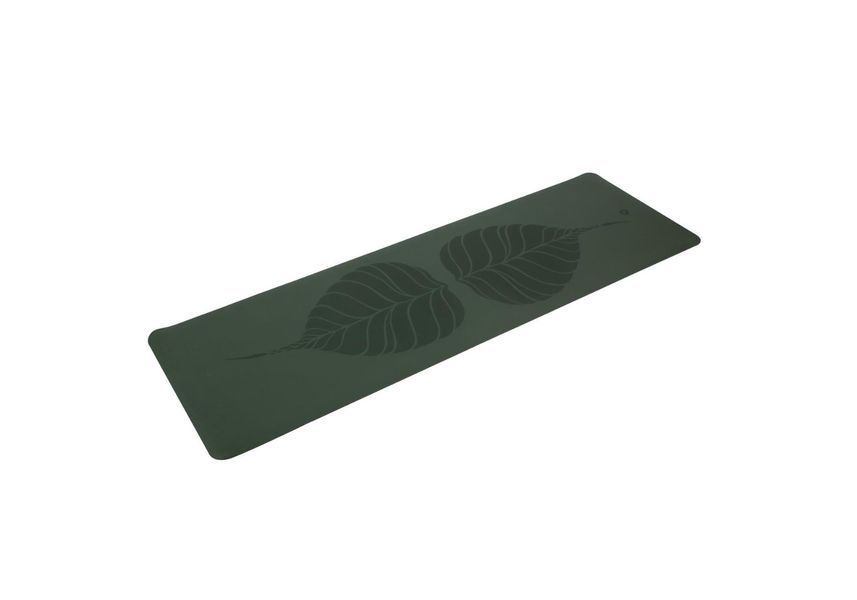 Йога-мат Bodhi Phoenix XL Bodhi Leaves Forest Green матовий 200x66x0.4 см 630DGLL фото