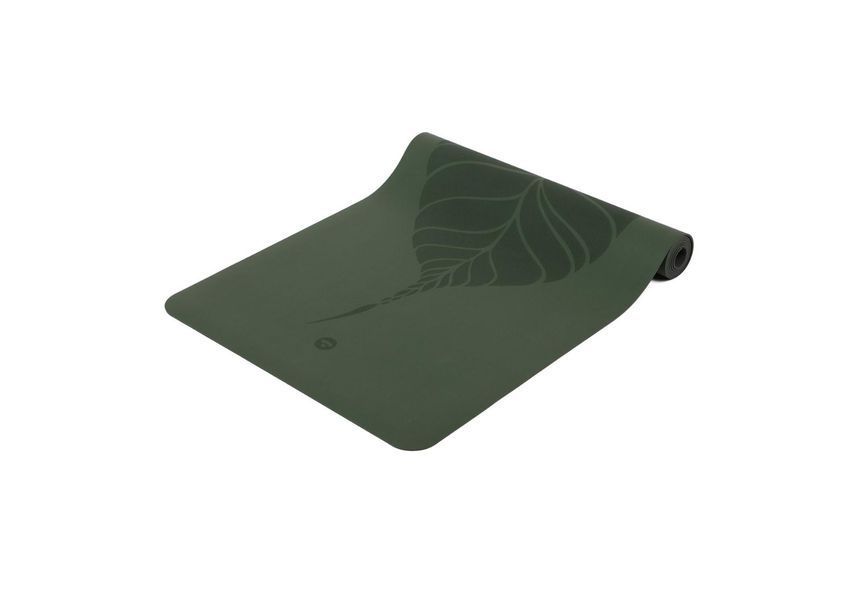 Йога-мат Bodhi Phoenix XL Bodhi Leaves Forest Green матовий 200x66x0.4 см 630DGLL фото