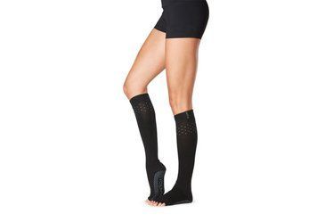 Гольфы для йоги ToeSox Half Toe Scrunch Poetic S (36-38.5) 841090162670 фото