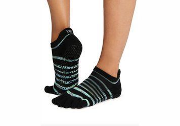 Носки для йоги ToeSox Full Toe Low Rise Grip Pulse Tec S (36-38.5) 840271439402 фото