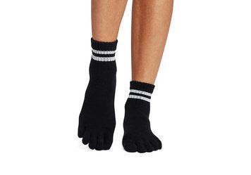 Носки для йоги ToeSox Full Toe Melody Silver Stripe S (36-38.5) 840271466385 фото