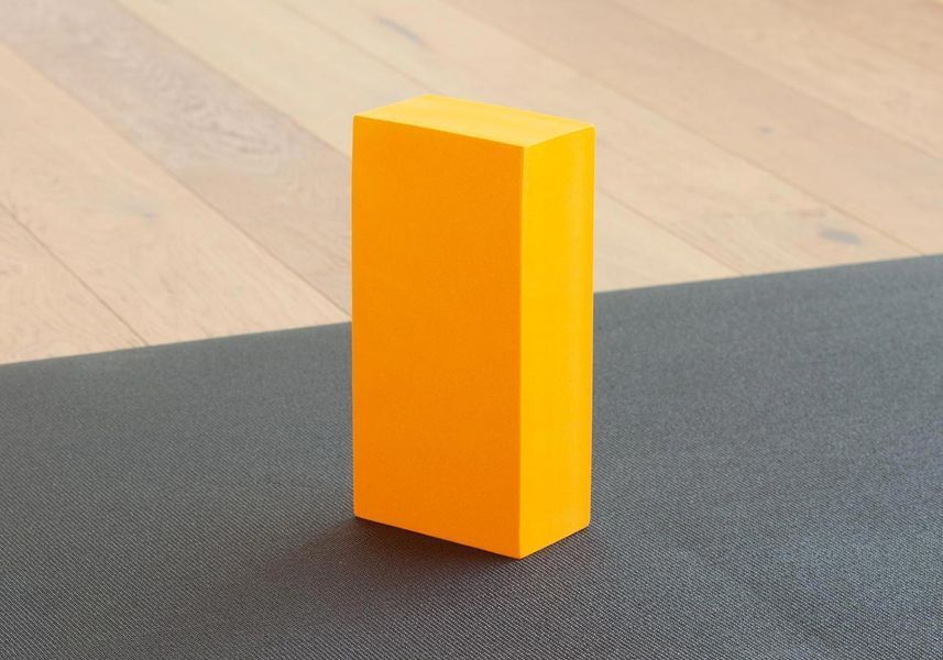 Блок для йоги Asana Brick оранжевый от Bodhi 22x11x6.6 см ykeo фото