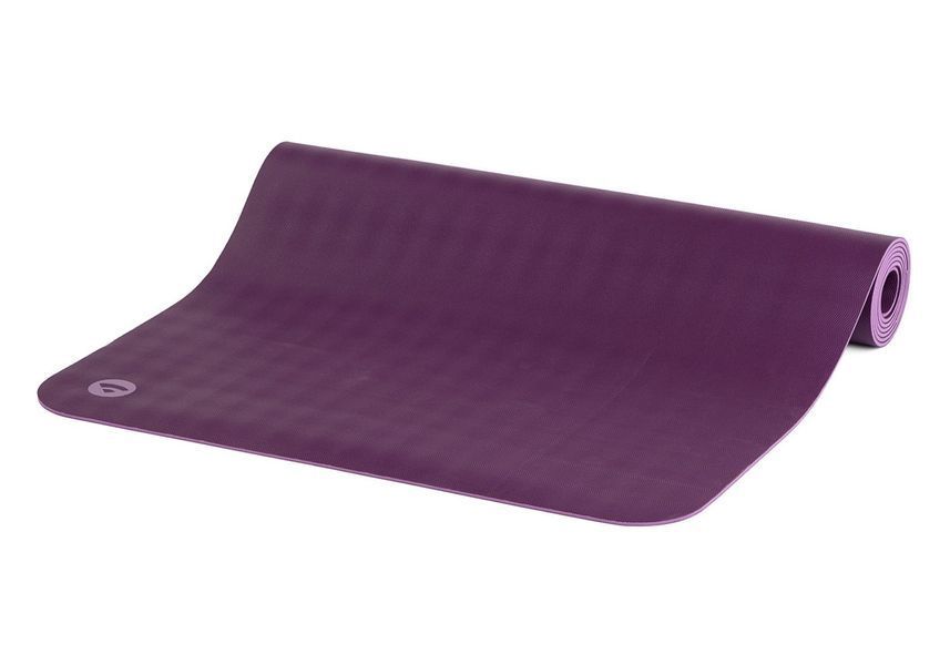 Килимок для йоги Bodhi EcoPro фіолетовий 200x60x0.4 см 658v фото