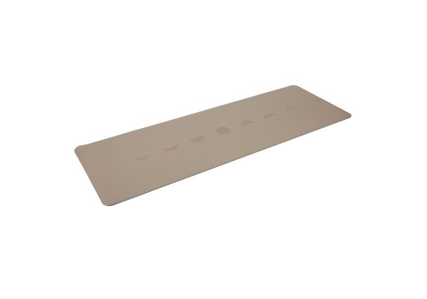 Йога-мат Bodhi Phoenix Moon Phases Light Taupe матовий 185x66x0.4 см 630MPT фото