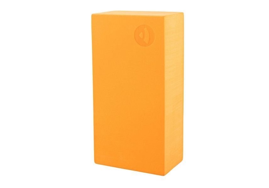 Блок для йоги Asana Brick оранжевый от Bodhi 22x11x6.6 см ykeo фото