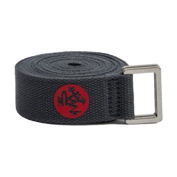 Ремінь для йоги Manduka Unfold Yoga Strap Thunder 243x3.2 см 416018020 фото