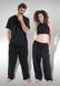 Свободные однотонные штаны Base RAO WEAR унисекс OneSize рост 165-175 см черный rw402Bblk2 фото 1