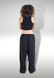 Свободные однотонные штаны Base RAO WEAR унисекс OneSize рост 165-175 см черный rw402Bblk2 фото 4