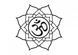 Temporary tattoo of the OM symbol ArleySign 55x55 mm