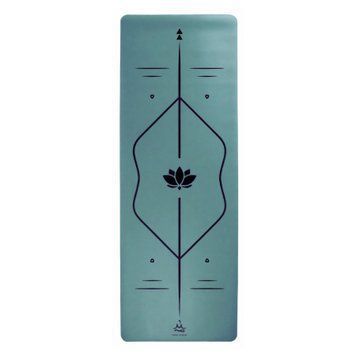 Коврик для йоги каучуковый Vimal Alignment Ocean Blue 183&times;68&times;0.5 см