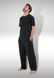 Свободные однотонные штаны Base RAO WEAR унисекс OneSize рост 155-165 см черный rw402Bblk1 фото 7