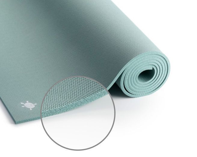 Килимок для йоги Kurma Grip Glacier Bay (голубий) 185х66х0.65 см kg66342 фото
