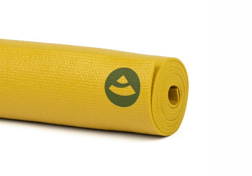 Коврик для йоги Bodhi Rishikesh Premium 80 XL горчично-жёлтый 200x80x0.45 см 683MU фото