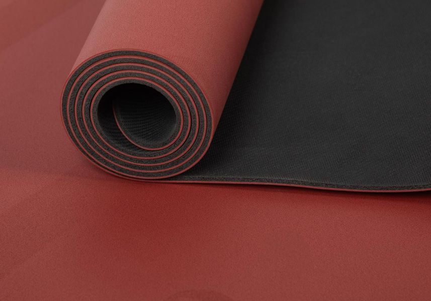 Коврик для йоги Bodhi Phoenix Rising Sun Red Earth 185x66x0.4 см 630SRE фото