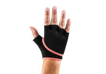 Рукавички для йоги ToeSox Half Finger Grip Gloves Coral розмір L 841090100610 фото