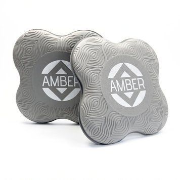 Комплект упорів для колін Amber 2 шт 20x20x2 см сірий ar240KSgy фото