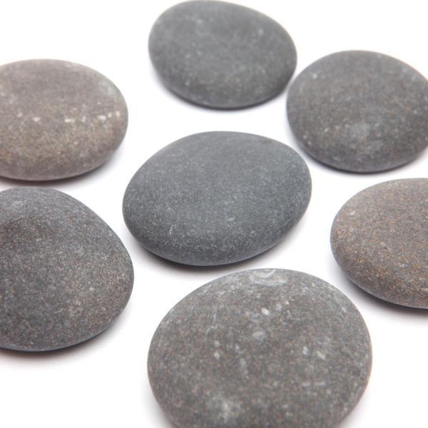 Набір базальтового каміння для масажу обличчя Hot Stone Facial Set Bodhi 8 шт PSFAC фото