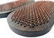 Sadhu board "Mountains" with copper nails RAO step 10 mm solid oak oval wenge