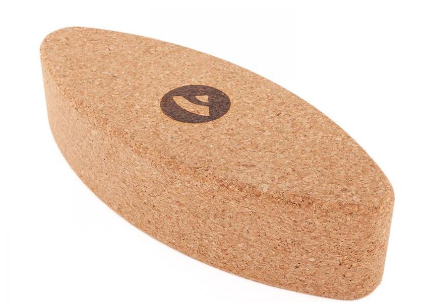 Блок для йоги пробковый Ellipse Bodhi 30.5x12x7.5 см YKE30 фото
