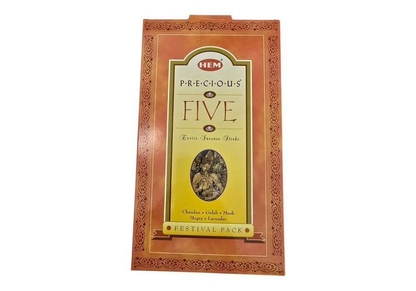 Набір аромапахощів Precious Five від HEM шестигранники 5 шт 36543 фото