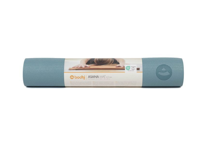 Коврик для йоги Bodhi Asana mat 183x60x0.45 см Light Blue 996TO фото
